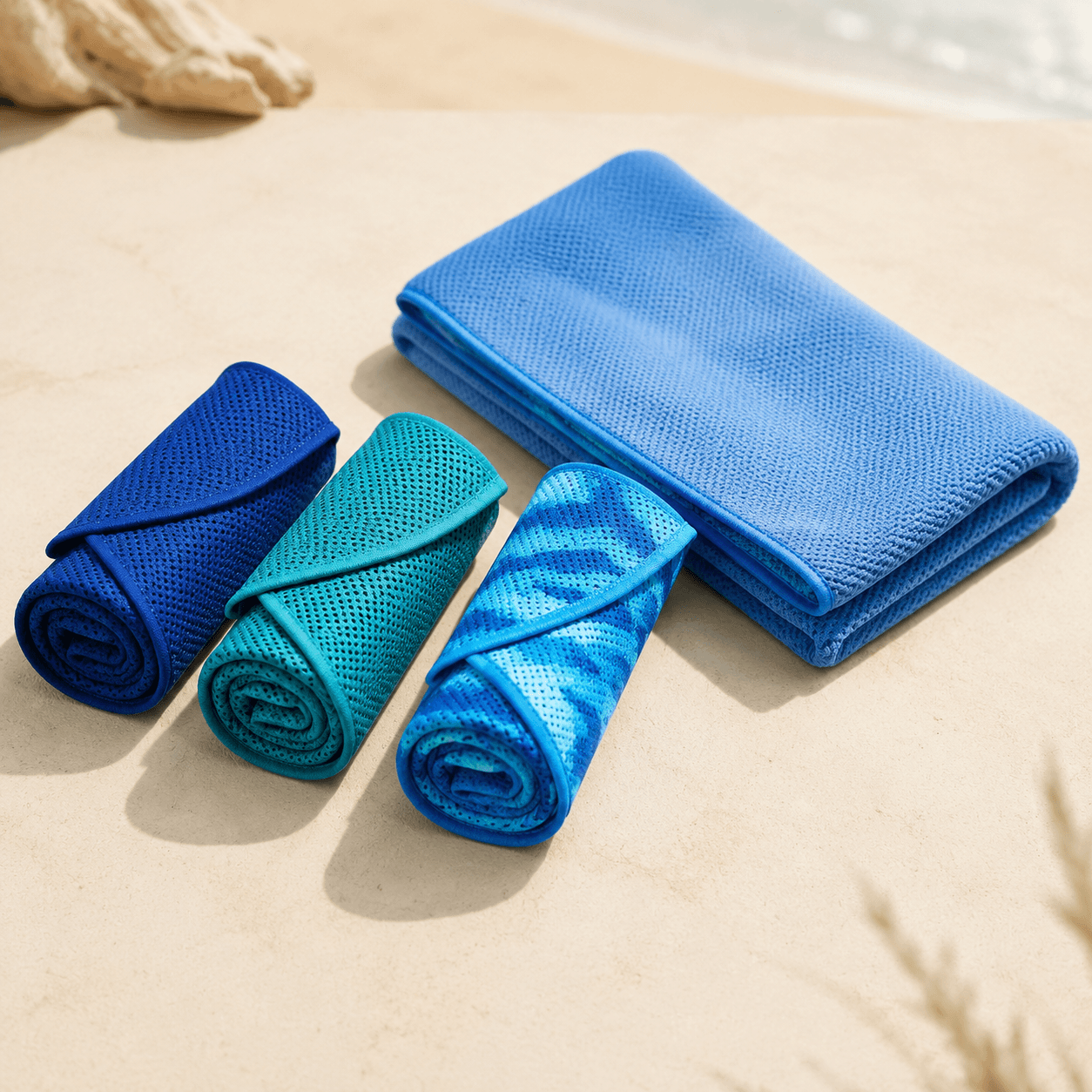 Dog Cooling Bandana Set